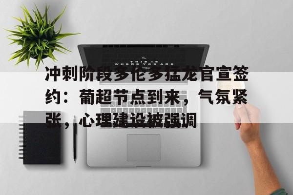 爱游戏网页版-冲刺阶段多伦多猛龙官宣签约：葡超节点到来，气氛紧张，心理建设被强调(形容两军对峙的成语)